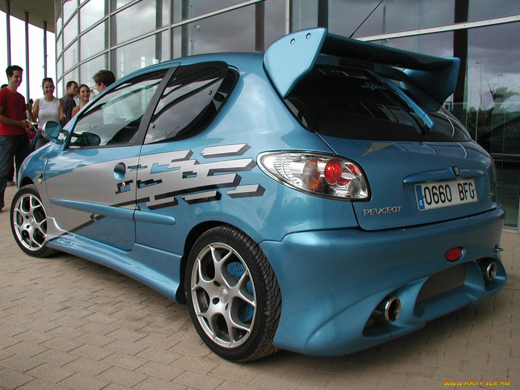 peugeot, 206, 